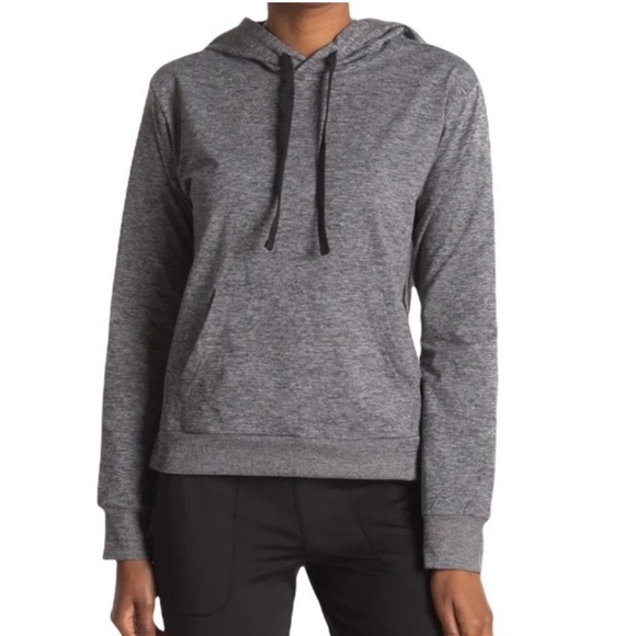 Z By Zella Take A Hike Performance Hoodie. women’s S. Gray/black Long Sleeves - Picture 1 of 12